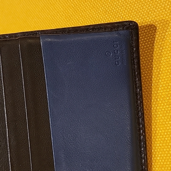 💯 Gucci Monogram Tri colo leather wallet - Picture 7 of 11